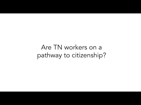 Are TN workers on a pathway to citizenship?